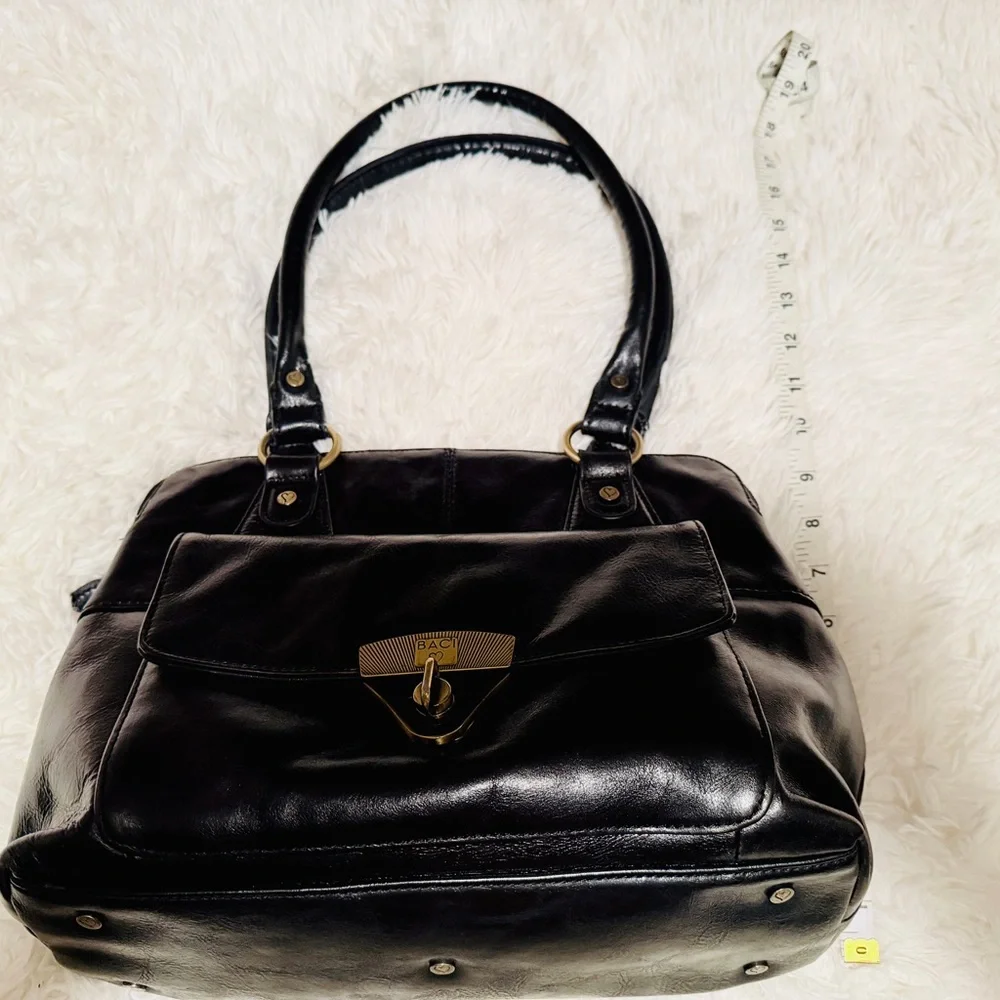 BACI Italian Leather Satchel - Picture 15 of 15